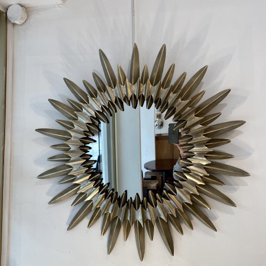 Mirror sun-metal nickel-plated sytle...