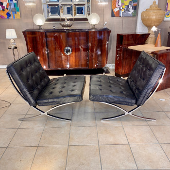 Paire de fauteuils...