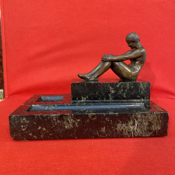 bronze ¨la baigneuse ¨signé... 2