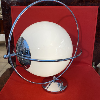 lampe sur pied en chrome...