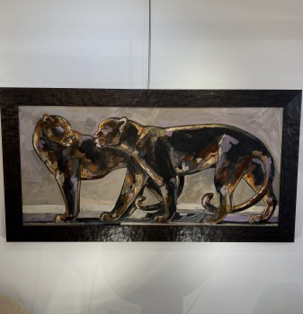 huile sur toile signée de...