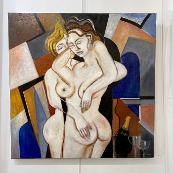 huile sur toile de Daniel...