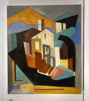 Huile sur toile de Daniel...